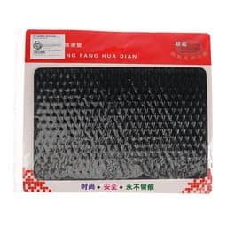 Коврик противоскользящий 20×13 см, микс, черный