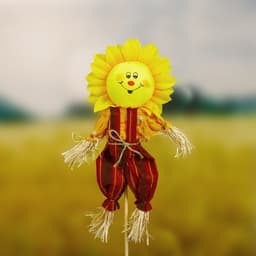 Огородное пугало «Солнце», 30 см, h=50 см, МИКС, Greengo