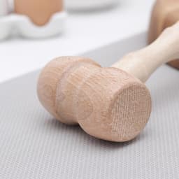 Молоток для отбивания мяса Доляна «БУковский», 26×6.5×4.5 см, дерево бук