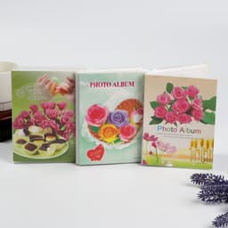 Фотоальбом на 36 фото 10×15 см «Букет цветов», 16×12 см, МИКС