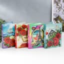 Фотоальбом на 36 фото 10×15 см «Розы», 16.5×12×2 см, МИКС