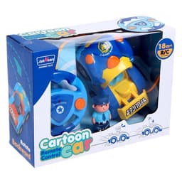 Машинка на пульте управления «Полиция», радиоуправление, работает от батареек, МИКС