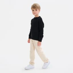 Джемпер детский MINAKU: Casual Collection KIDS, чёрный, рост 122 см