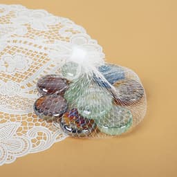 Декор стекло «Солнышко», 250 г, 10 шт., d=3 см, МИКС