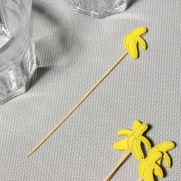 Шпажки «Мадагаскарский банан», 12 см, набор 25 шт.