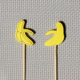 Шпажки «Мадагаскарский банан», 12 см, набор 25 шт.