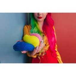 Губки для посуды Доляна «Бублик», 3 шт., пластик, 7×7×2.5 см, МИКС