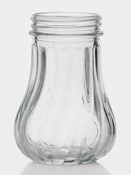 Сахарница Доляна «Перелив», 210 мл, 13.5×7 см, с дозатором, стекло