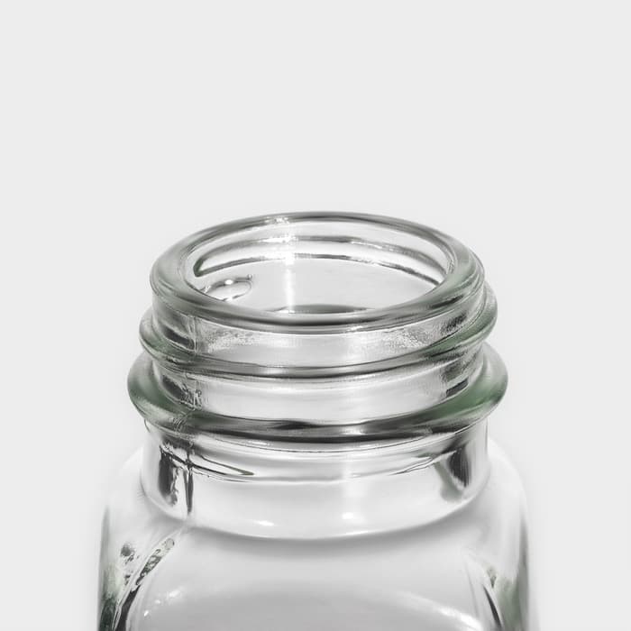 Набор для специй Доляна «Стиль», 2 предмета: солонка 50 мл, перечница 50 мл, h=7 см, стекло