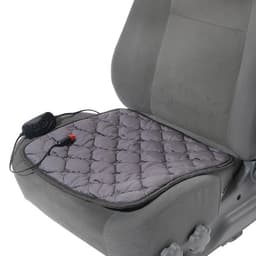 Накидка с подогревом TORSO, 12 В, регулятор, 42×42 см, провод 90 см, серый