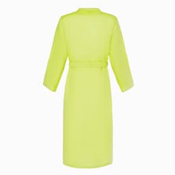 Халат вафельный женский удлинённый Экономь и Я размер 54-56, цвет салатовый, 100% хлопок, 200г/м2