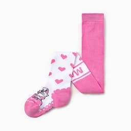 Колготки детские «Мари», Коты аристократы, рост 92-98 см, белые