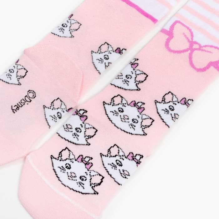 Колготки детские «Мари», Коты аристократы, рост 92-98 см, белые, розовые