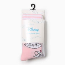 Колготки детские «Мари», Коты аристократы, рост 92-98 см, белые, розовые