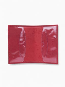 Обложка для паспорта «Орнамент», с тиснением, красная