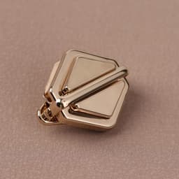 Застёжка для сумки, 3.1×3.1 см, цвет золотой