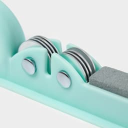 Точилка для ножей Доляна «Острое лезвие», 19×4.5 см, с ручкой и шлифовкой, МИКС