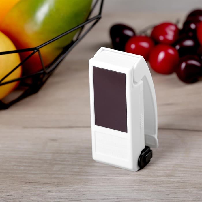 Запайщик пакетов, портативный, 10×4 см, белый