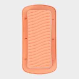 Форма для выпечки Доляна «Хлеб. Полосы», силикон, 27.5×13.5×7 см, внутр.размер 23.5×11 см, персиковая