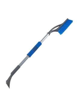 Щетка сметка, со скребком pitstop удлинённая, антиснег, 80 см