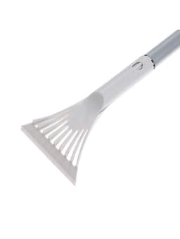 Щетка сметка, со скребком pitstop удлинённая, антиснег, 80 см