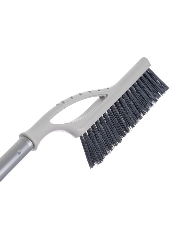 Щетка сметка, со скребком pitstop удлинённая, антиснег, 80 см