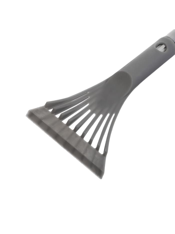 Щетка сметка, со скребком pitstop удлинённая, антиснег, 80 см