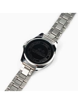 Мужской подарочный набор Bolingdun 2 в 1: наручные часы, кулон-пуля, d=4.6 см