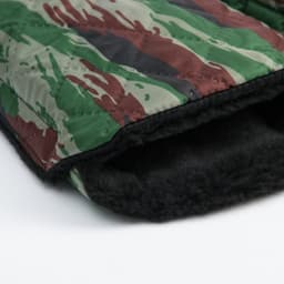 Варежки-муфты на ручку коляски, 2 шт., стеганные, камуфляж