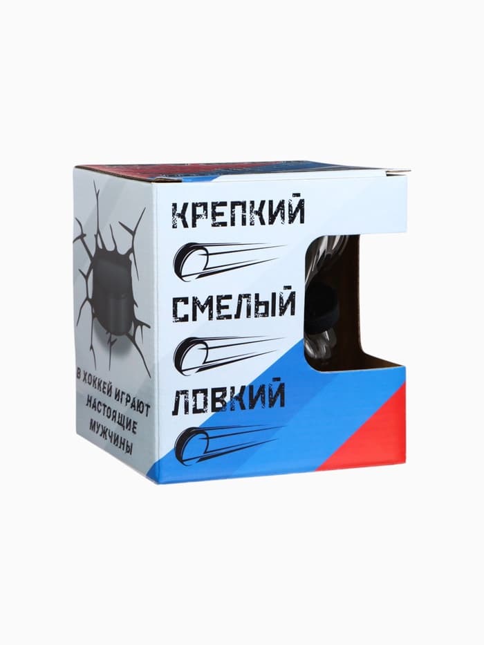 Кружка пивная с шайбой «Непробиваемая», стекло, 500 мл