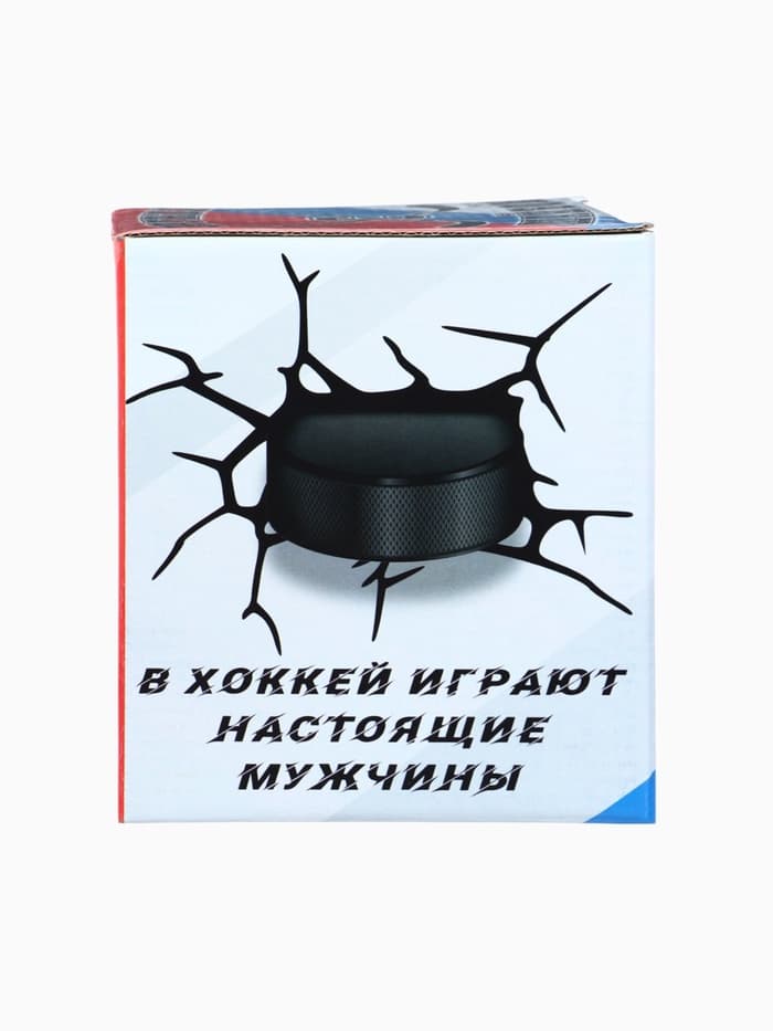 Кружка пивная с шайбой «Непробиваемая», стекло, 500 мл