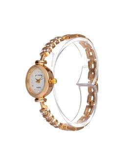 Женский подарочный набор «Эйенн» 2 в 1: наручные кварцевые часы, браслет, d=2.5 см