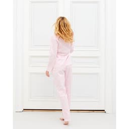 Сорочка женская KAFTAN Beautiful, белая, розовая, размер 44-46