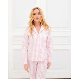 Сорочка женская KAFTAN Beautiful, белая, розовая, размер 44-46