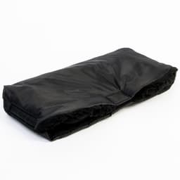 Варежки-муфты на ручку коляски, чёрные