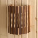 Абажур для бани и сауны «Добрыня», липа, 29.5×23×16 см, настенный, «Добропаровъ»