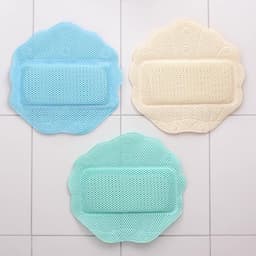 Подушка для ванны с присосками «Лотос», 33×33 см, МИКС