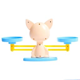 Развивающий набор IQ-ZABIAKA «Умные весы», котик, по методике Монтессори