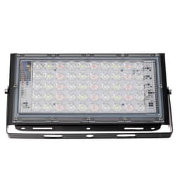 Прожектор светодиодный модульный, RGB+W, с пультом, 50 Вт, IP65, 220 В, чёрный