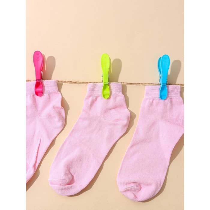 Прищепки для белья Доляна «Ложки», 8.2×1.7×3.5 см, 24 шт.