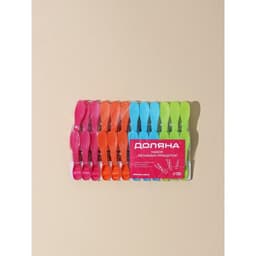 Прищепки для белья Доляна «Ложки», 8.2×1.7×3.5 см, 24 шт.