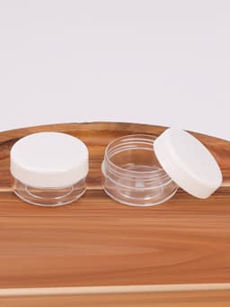 Набор для хранения, в чехле, 8 предметов, белый, прозрачный