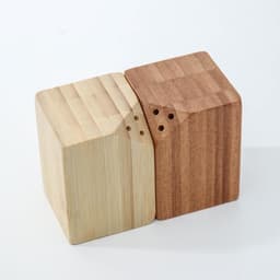 Набор для специй Катунь, 10×5×7 см, 2 шт., на магнитах, бамбук