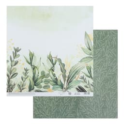 Бумага для скрапбукинга «Зелень», 30.5×32 см, 190 г/м²