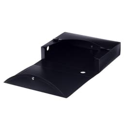 Короб архивный на кнопке А4 Calligrata, 70 мм, 800 мкм, разборный, чёрный