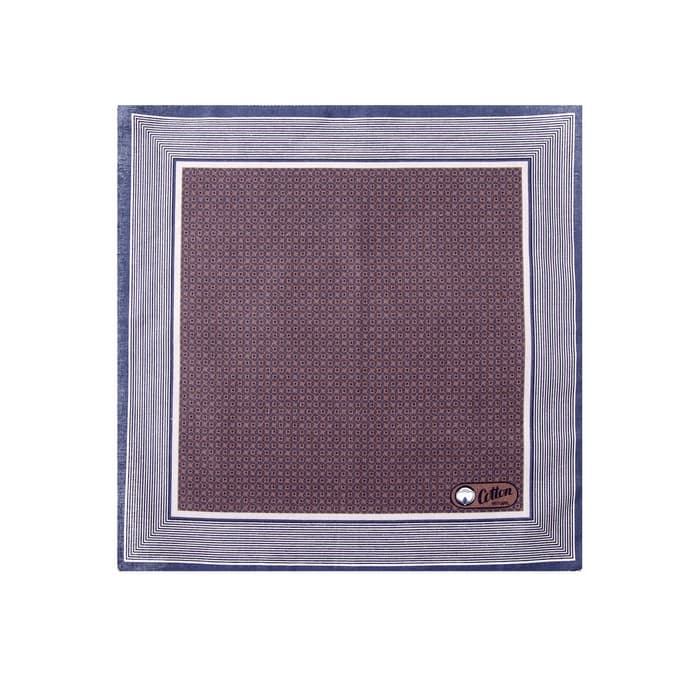 Платки носовые мужские «Этель. Серджио», 30×30 см, 12 шт., рисунок МИКС, фиолетовые