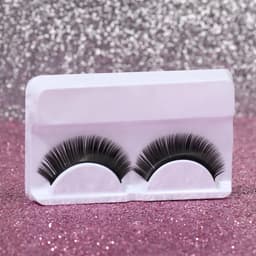 Ресницы накладные «Двойной объём», 11 мм, без клея, чёрные