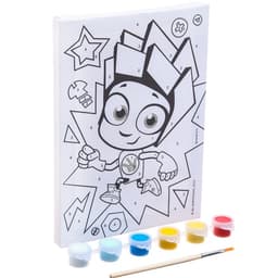 Картина по номерам для детей «Нолик», 21×15 см, Фиксики