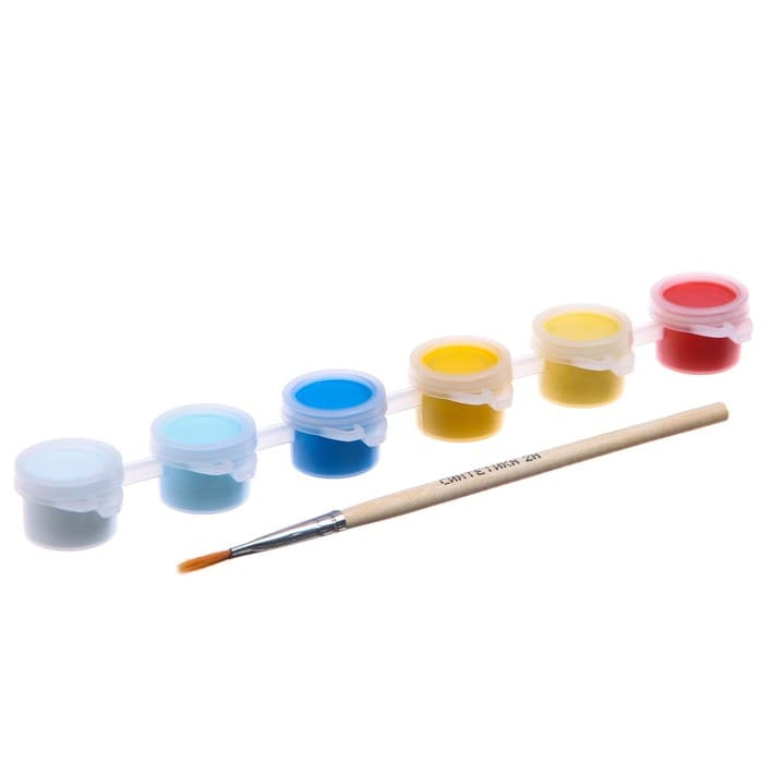 Картина по номерам для детей «Нолик», 21×15 см, Фиксики