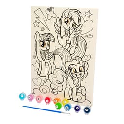 Картина по номерам для детей My Little Pony, 20×30 см